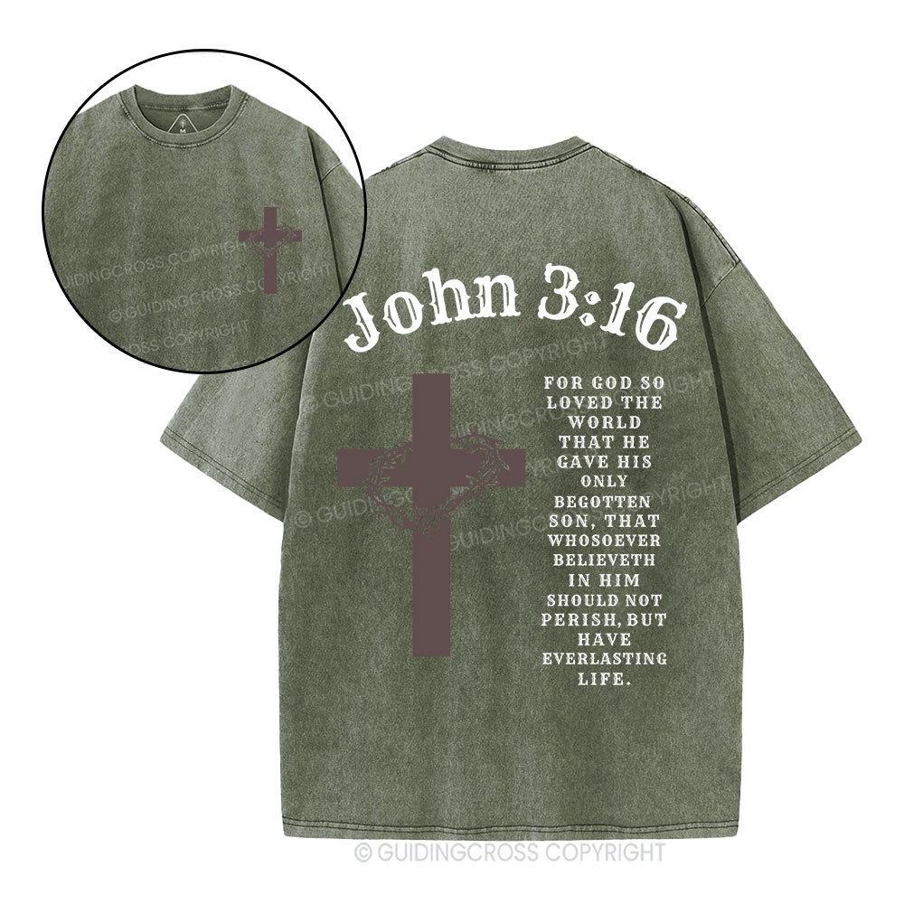 Faith Apparel Christian Washed T-Shirt