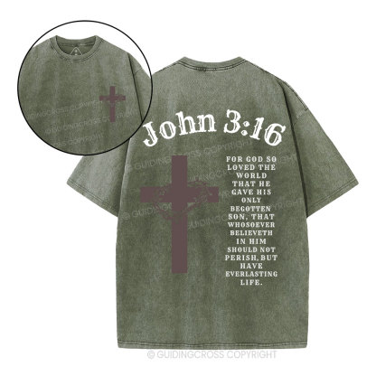Faith Apparel Christian Washed T-Shirt