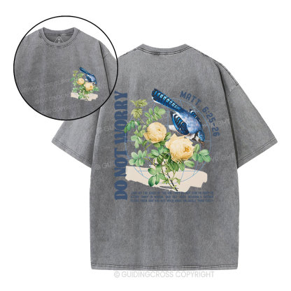 Do Not Worry Christian Washed T-Shirt