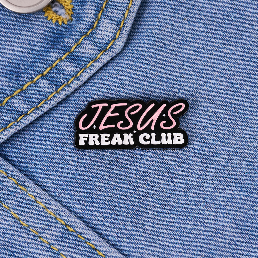 Jesus Freak Club Christian Pin