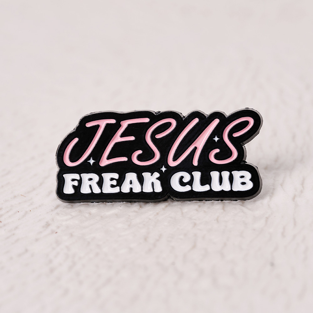 Jesus Freak Club Christian Pin