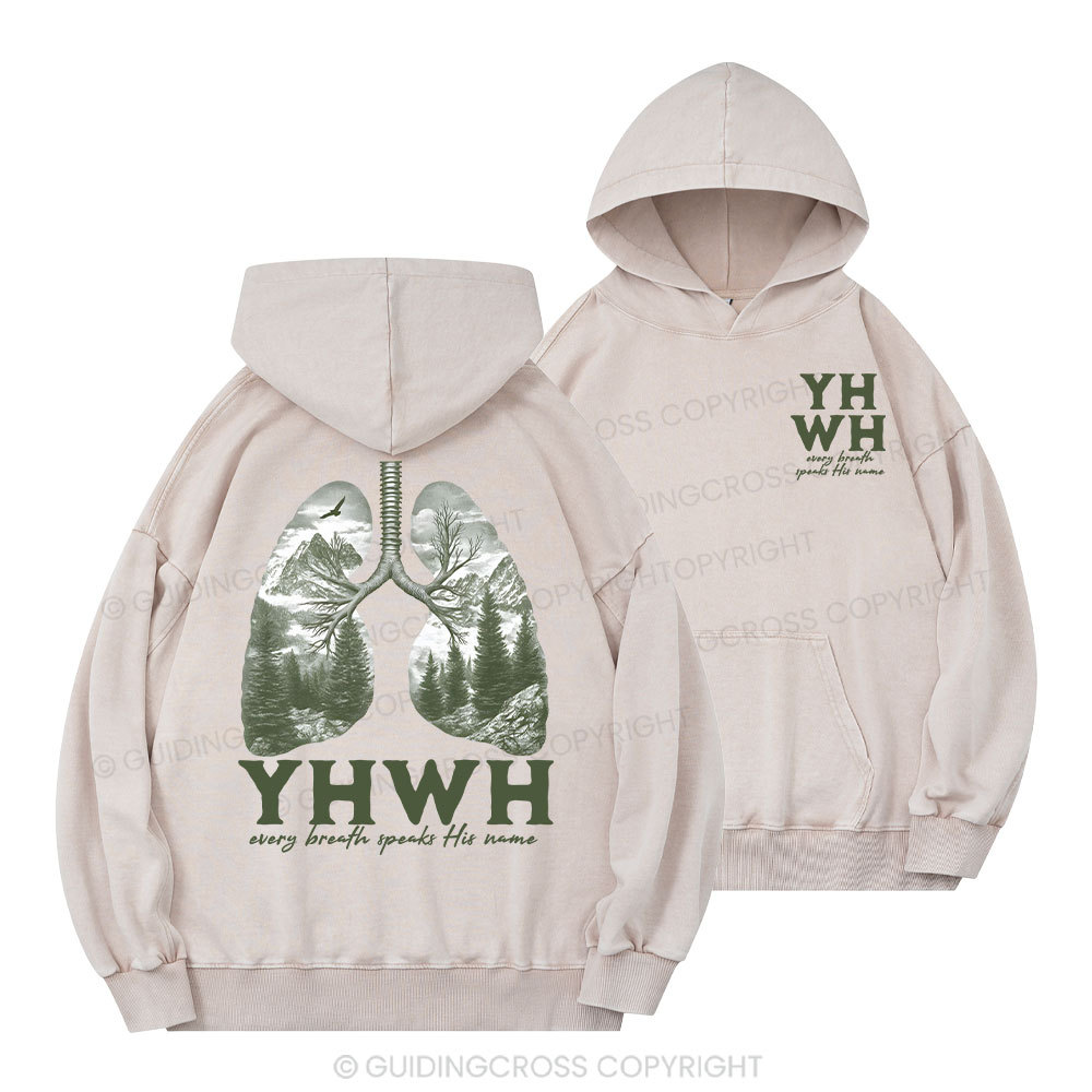 YHWH Christian Washed T-Shirt