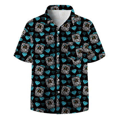 Find Good Things Christian Dark Couple Hawaiian Shirt