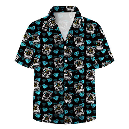 Find Good Things Christian Dark Couple Hawaiian Shirt