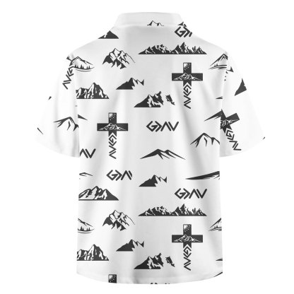 God Is Greater Than The Highs And Lows White Christian Hawaiian Shirt