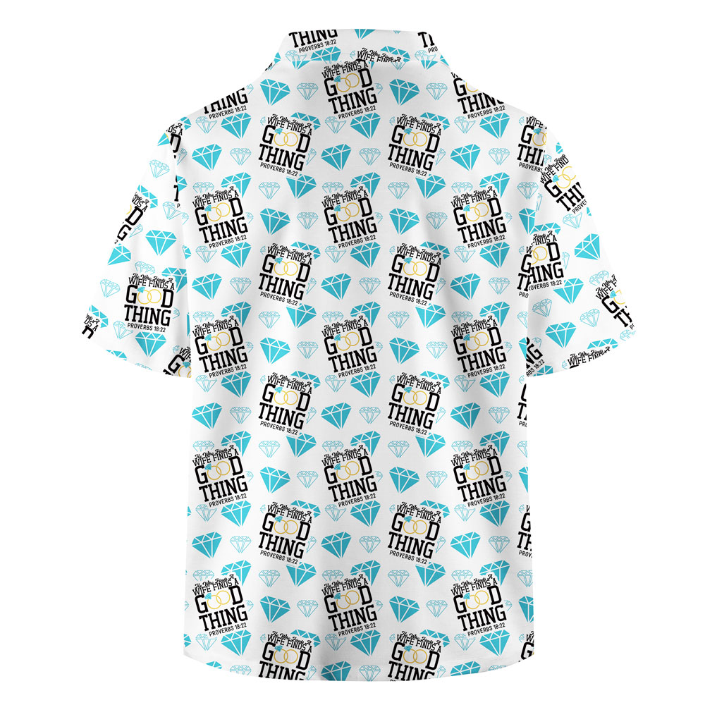 Find Good Things Christian Light Couple Hawaiian Shirt