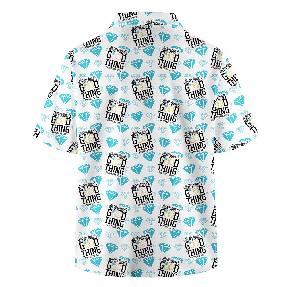 Find Good Things Christian Light Couple Hawaiian Shirt