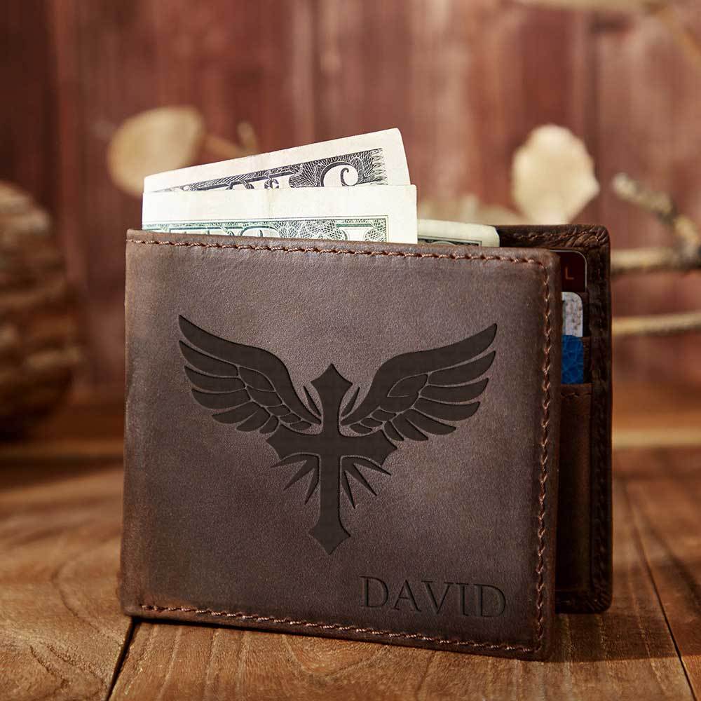 Personalized Leather Wallet