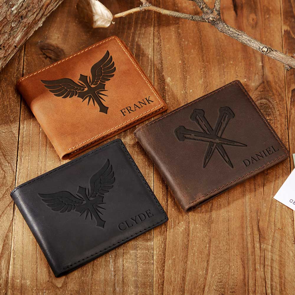 Personalized Leather Wallet