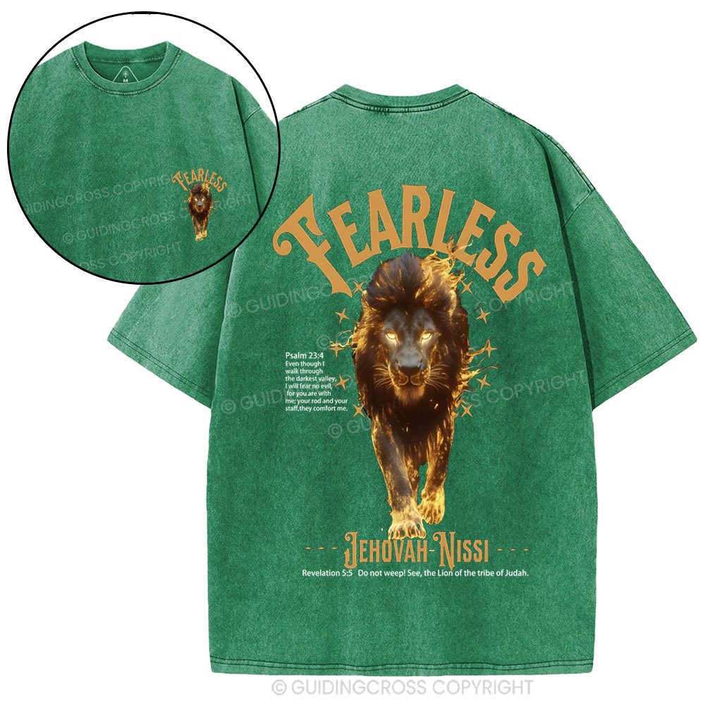 Fearless Christian Washed T-Shirt