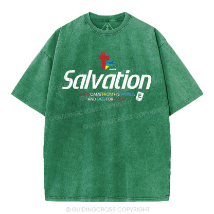 Salvation Christian Washed T-Shirt