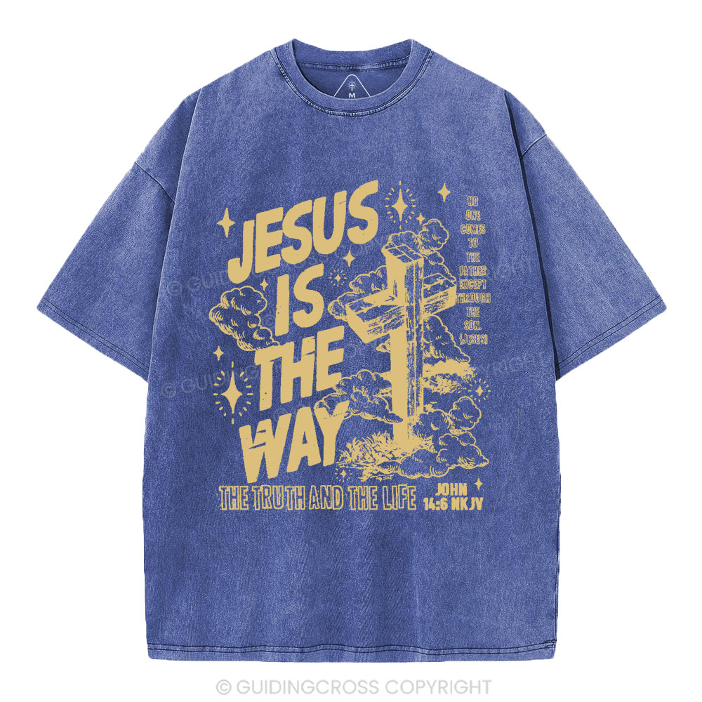 New-Sample Christian Washed T-Shirt Sale - GuidingCross