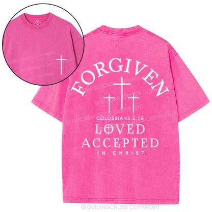 Forgiven Christian Washed T-Shirt