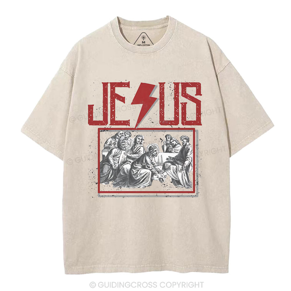Jesus Christian Washed T-Shirt