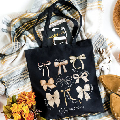 Love And Goodness Christian Canvas Tote Bag