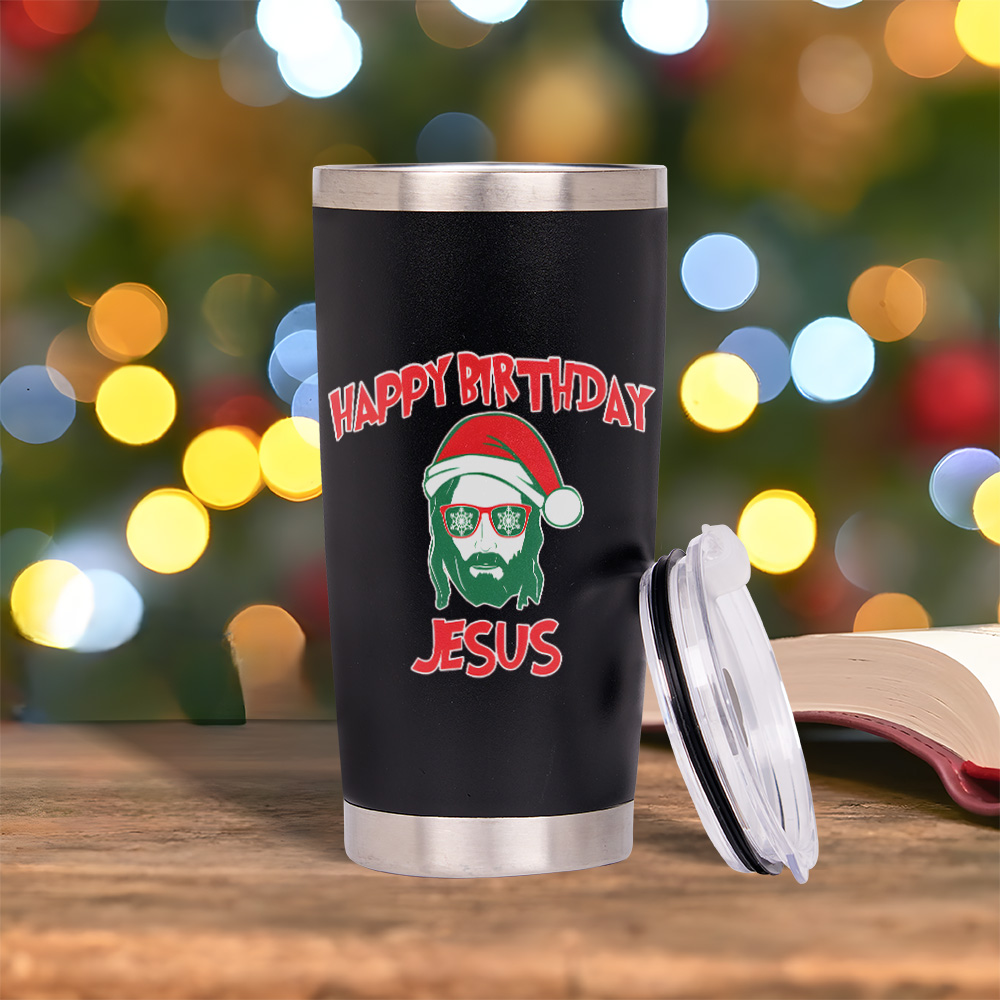Personalized Chrsitmas 30 oz Tumbler Automotive Travel Cup 