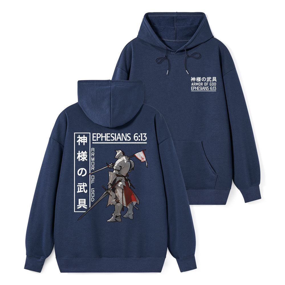 Armor Of God Anime Classic Christian Hoodie