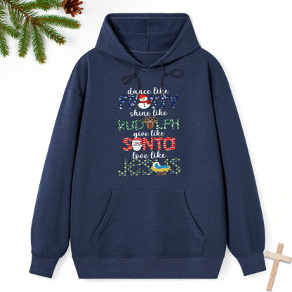 Dance Like Frosty Classic Christian Hoodie