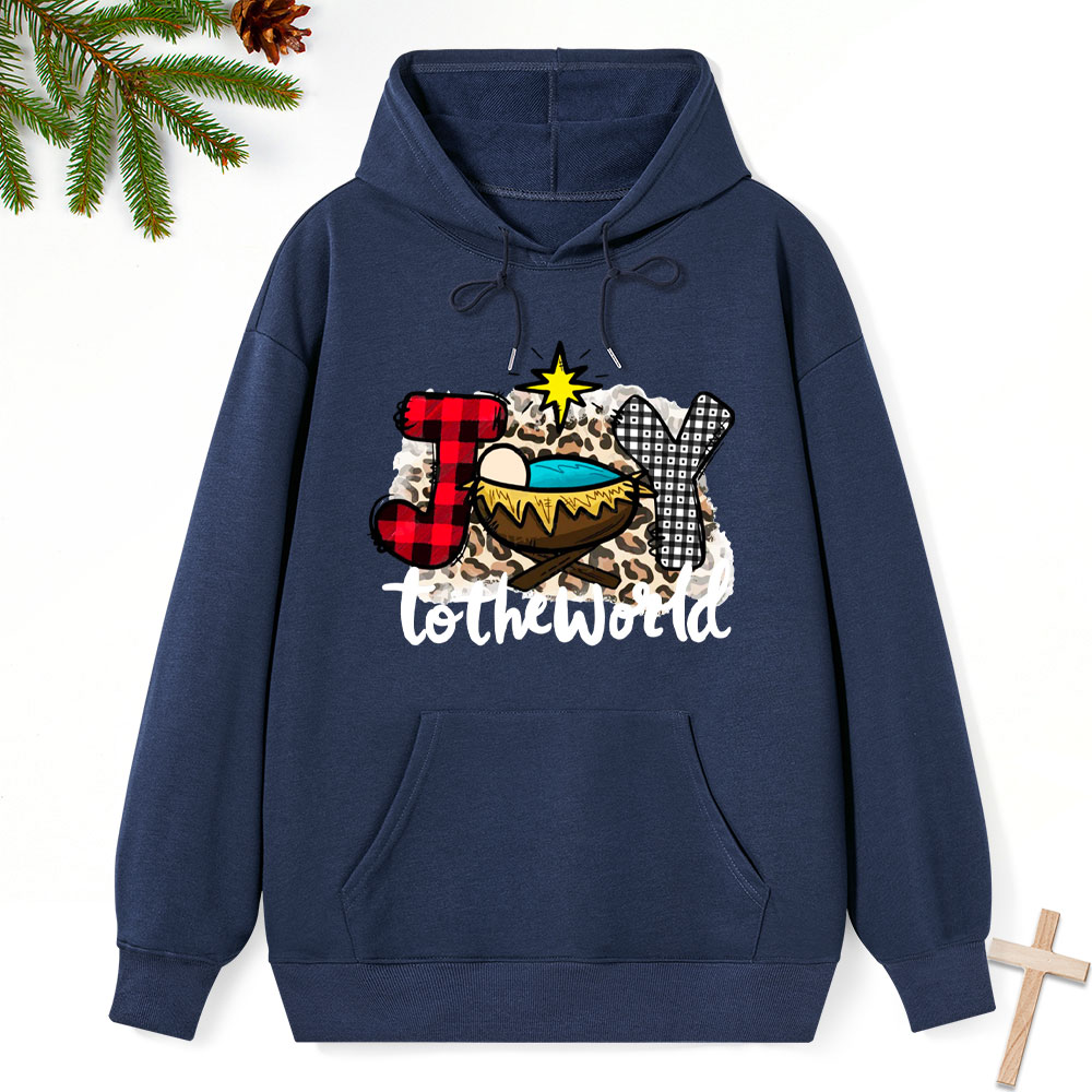 Joy To The World Classic Christian Hoodie