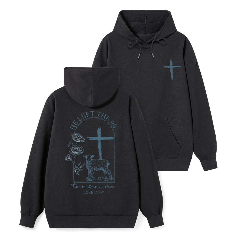 Yeshua He Saves Lion Classic Christian Hoodie Sale - GuidingCross