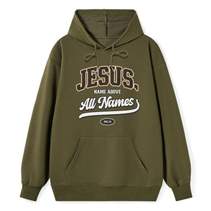 Jesus Name Above All Names Classic Christian Hoodie