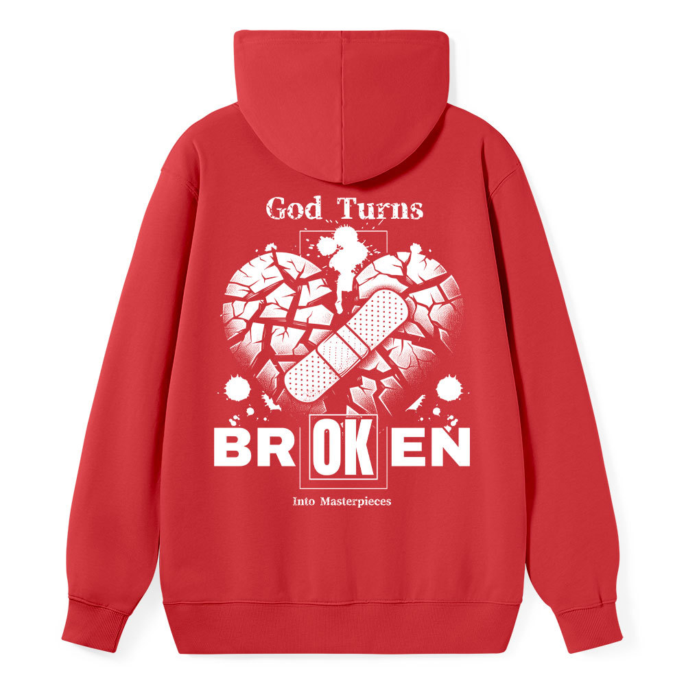 Broken Classic Christian Hoodie