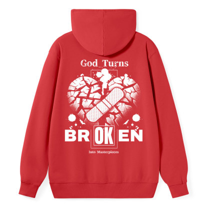 Broken Classic Christian Hoodie