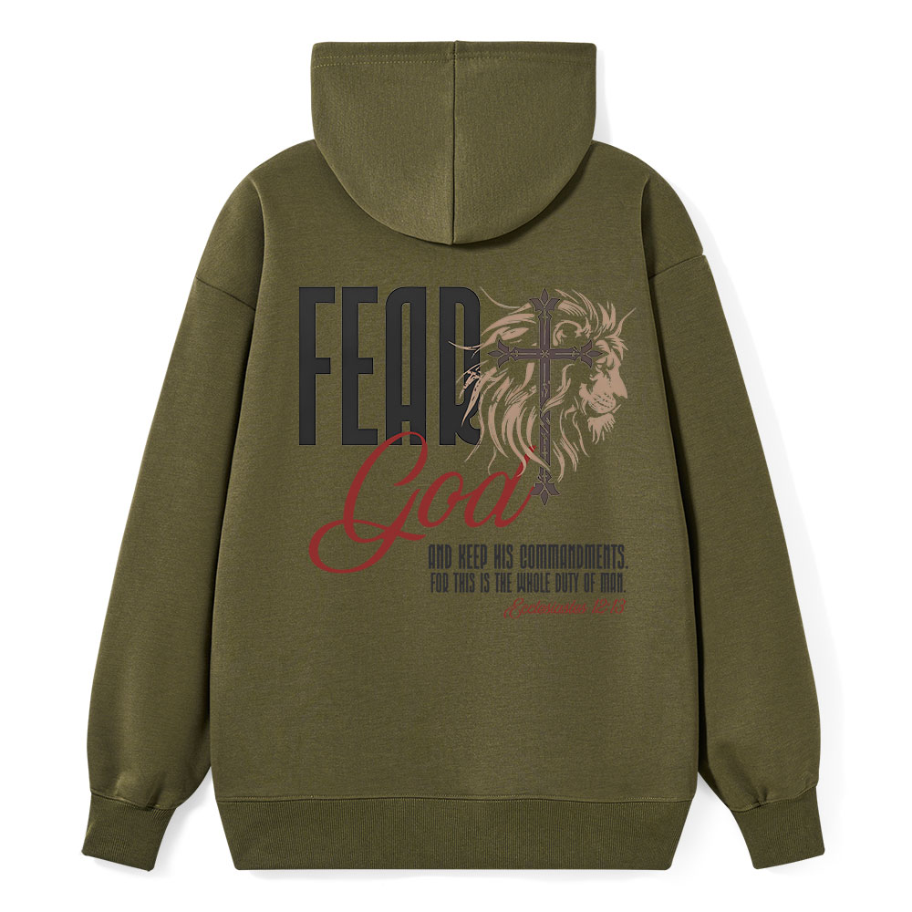 Fead God Classic Christian Hoodie