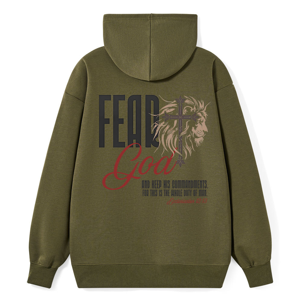 Fead God Classic Christian Hoodie