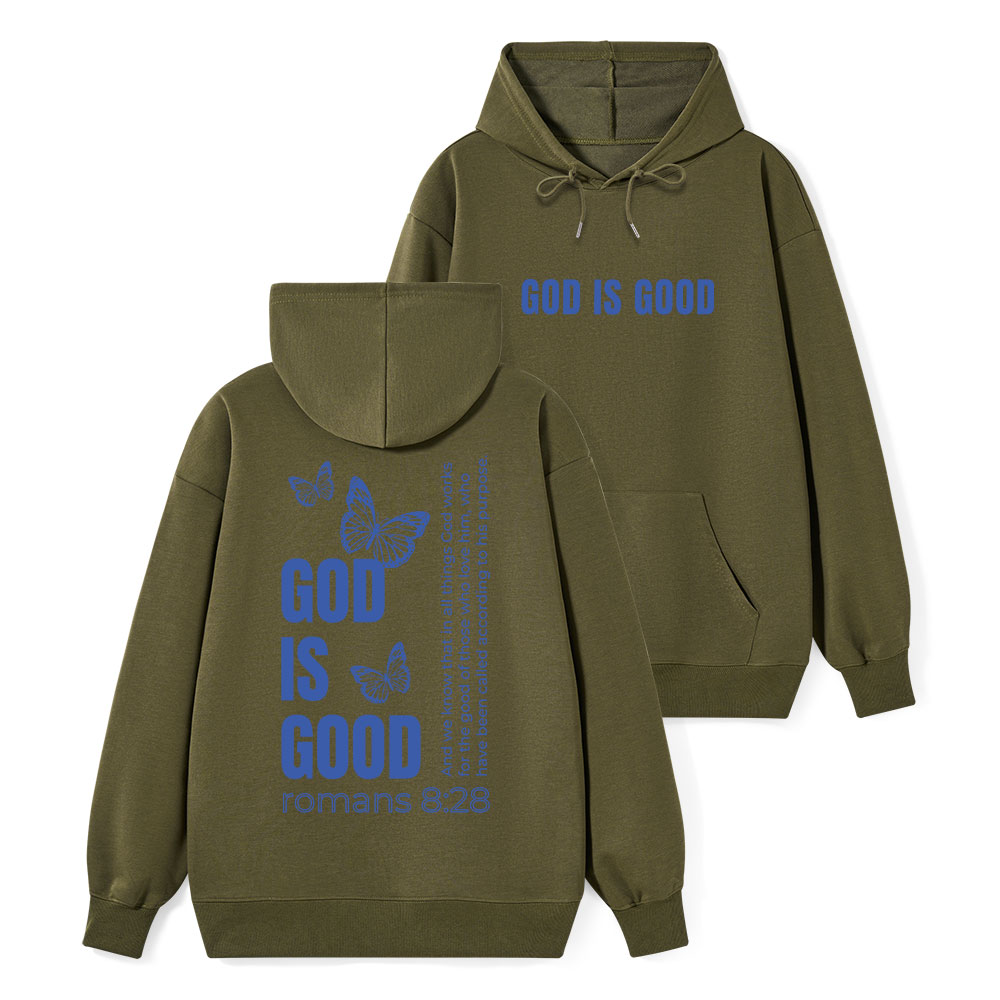 God Is Good Classic Christian Hoodie