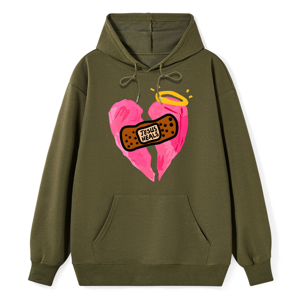 Jesus Heals Classic Christian Hoodie