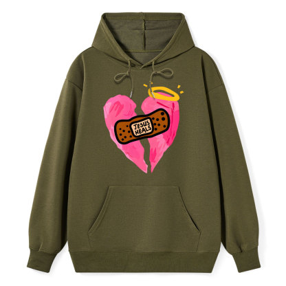 Jesus Heals Classic Christian Hoodie