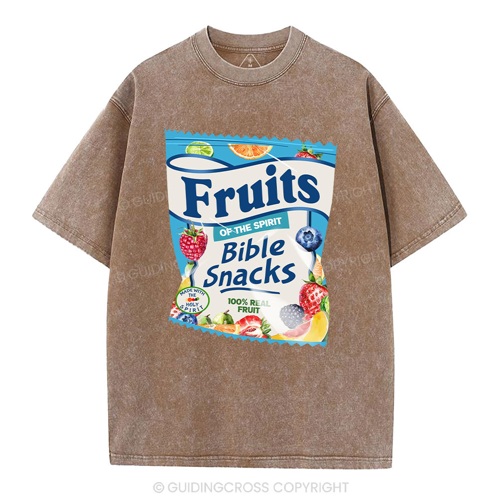 Fruit Of The Spirit Christian Washed T-Shirt