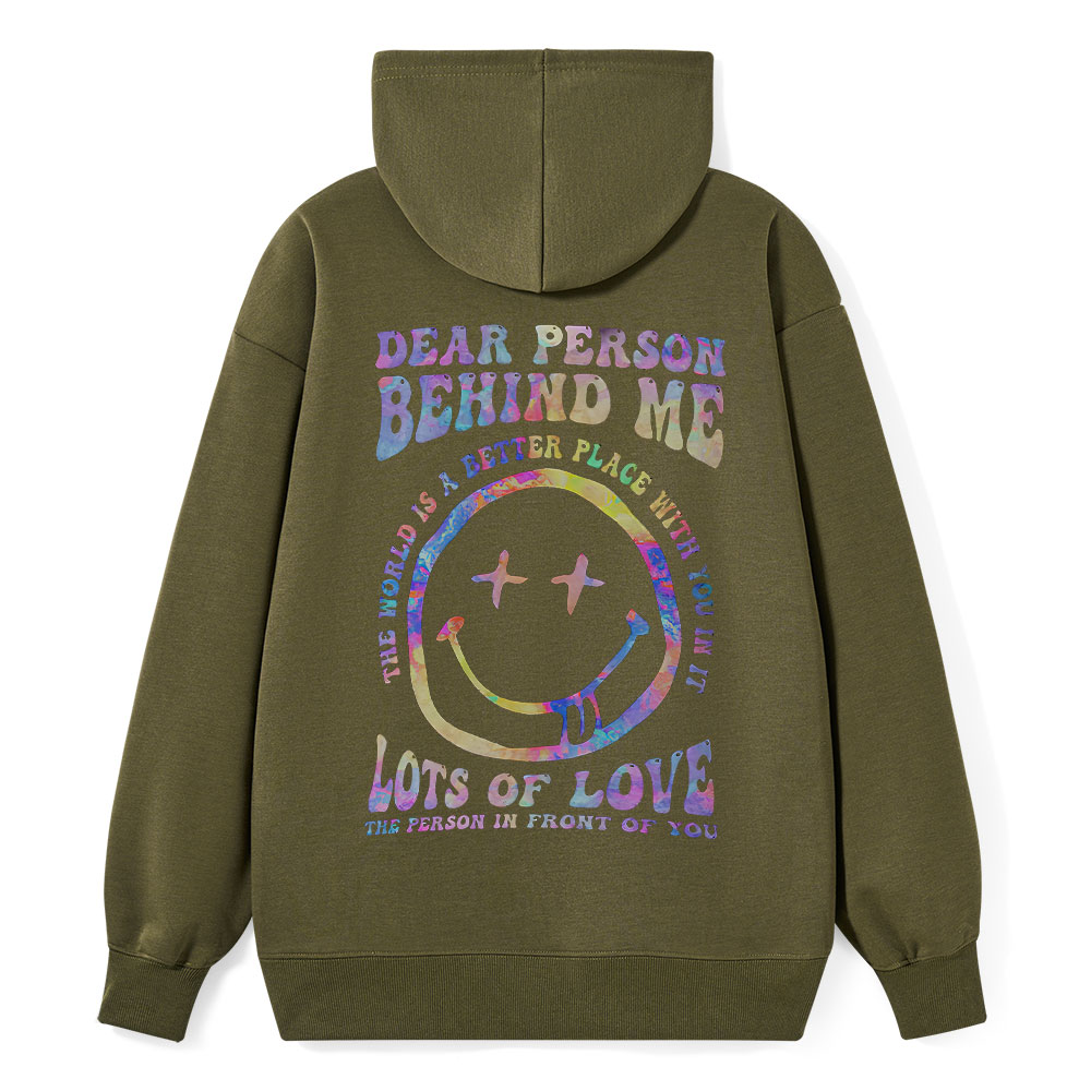 Dear Person Behind Me Classic Christian Hoodie