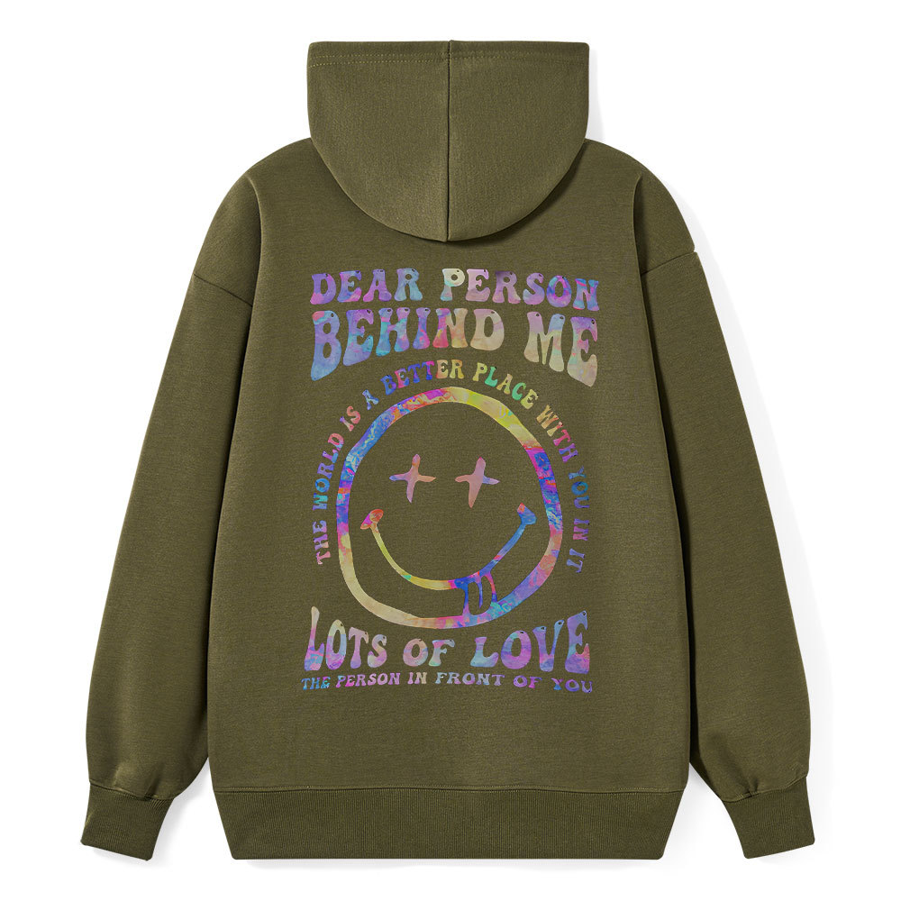 Dear Person Behind Me Classic Christian Hoodie
