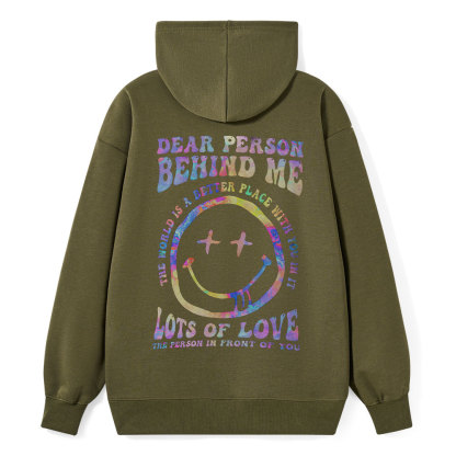 Dear Person Behind Me Classic Christian Hoodie