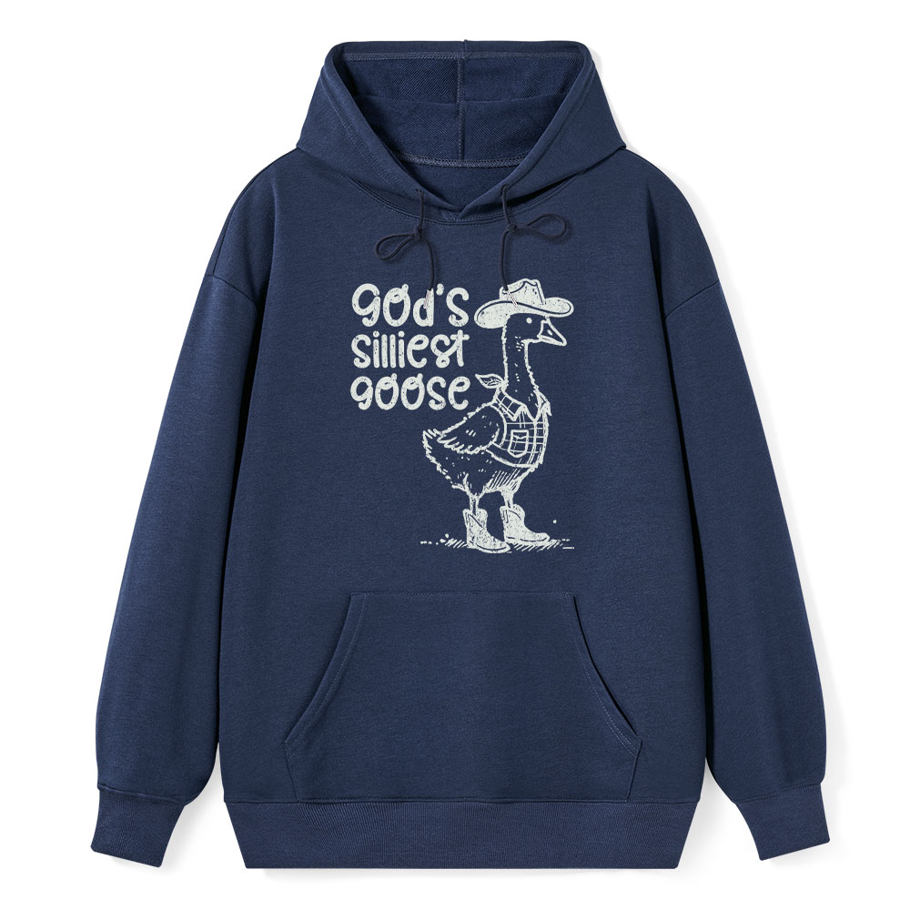 God's Silliest Goose Classic Christian Hoodie