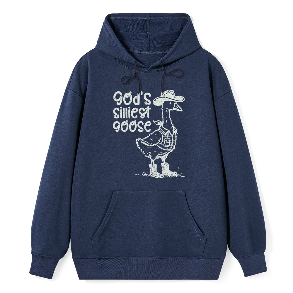 God's Silliest Goose Classic Christian Hoodie