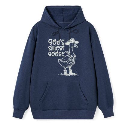 God's Silliest Goose Classic Christian Hoodie