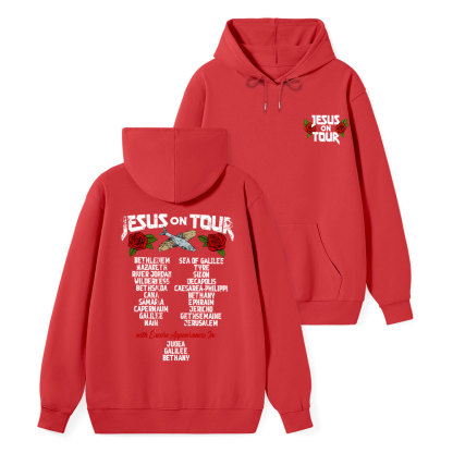Jesus On Tour Classic Christian Hoodie