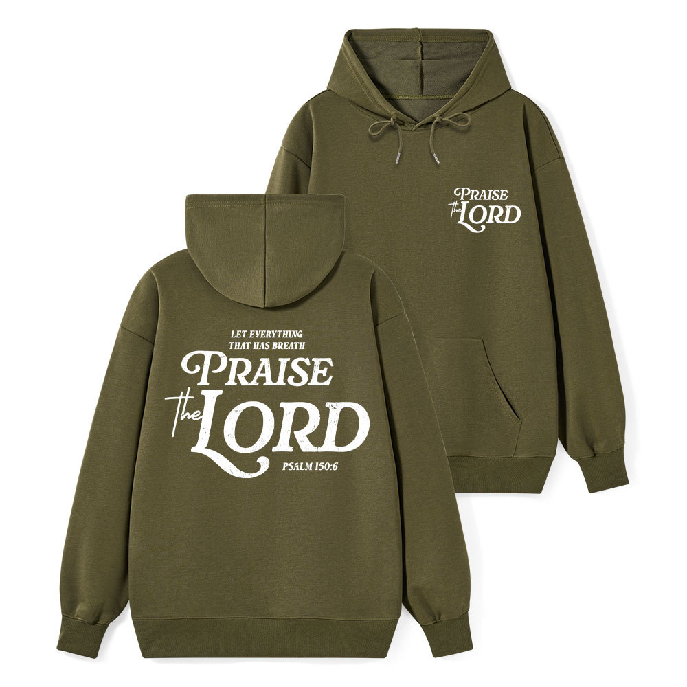 Praise The Lord Classic Christian Hoodie