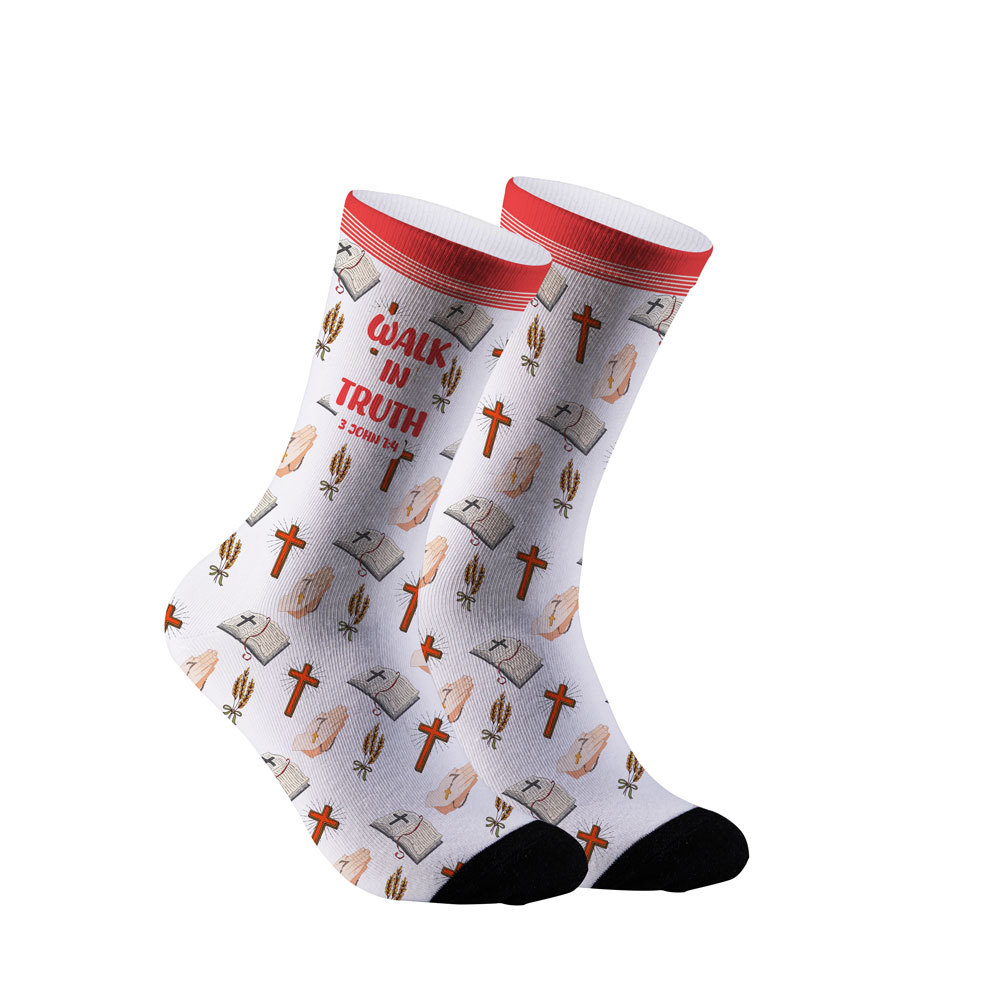 Walk In Truth Christian Socks