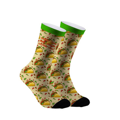 Wanna Taco Bout  Jesus Christian Socks