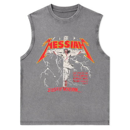 Messiah Christian Washed sleeveless Tee