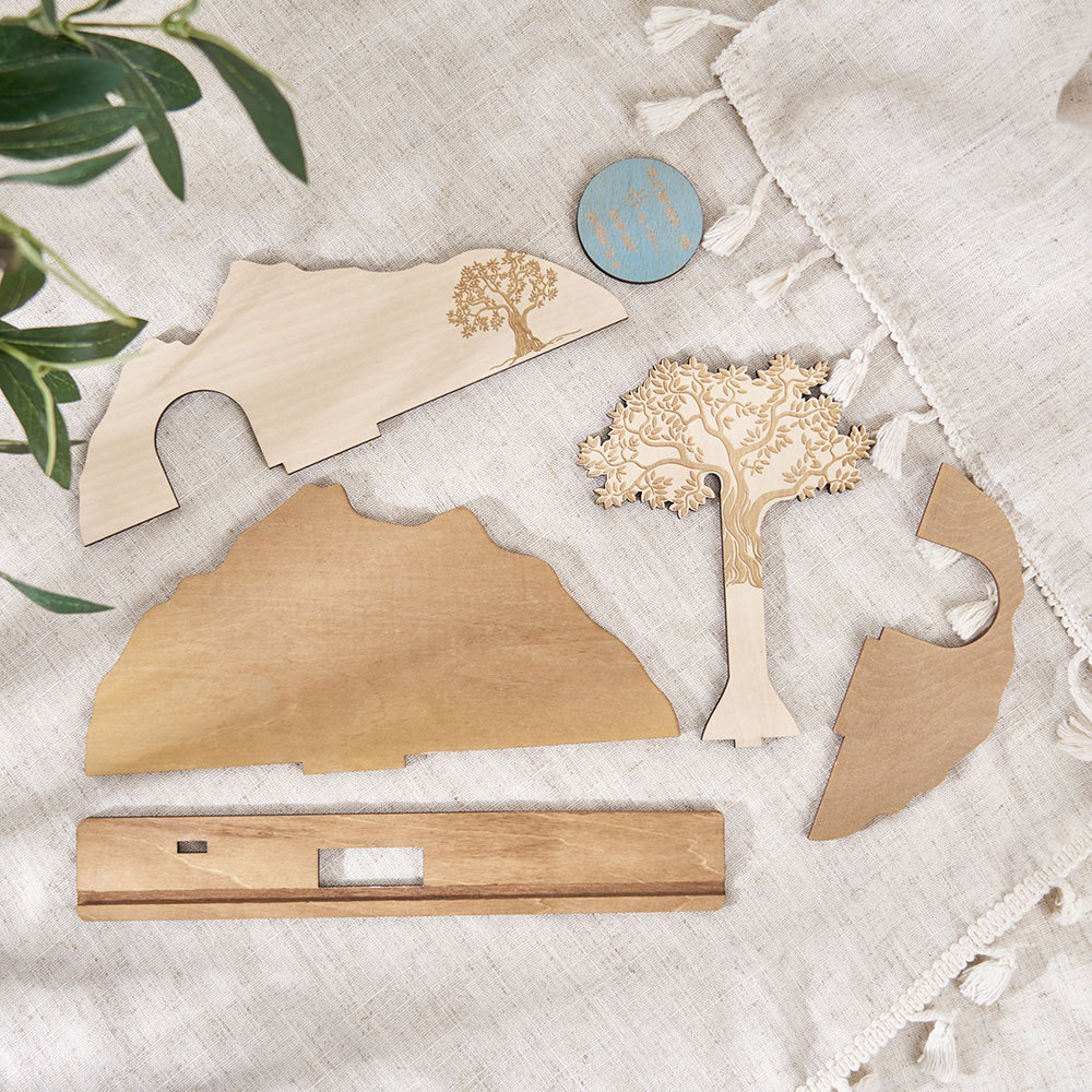 Empty Tomb Wooden Easter Decor