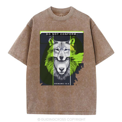 Do Not Conform Christian Washed T-Shirt