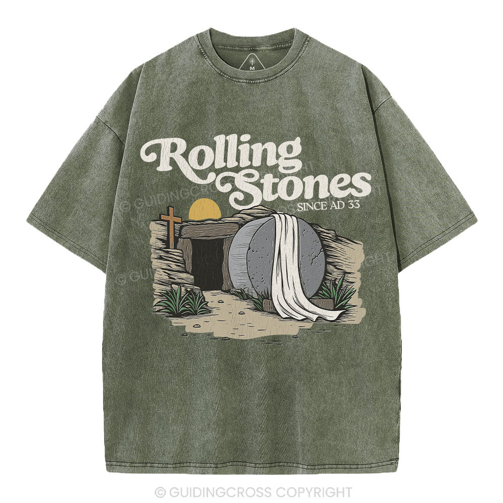 Rolling Stone Christian Washed T-Shirt