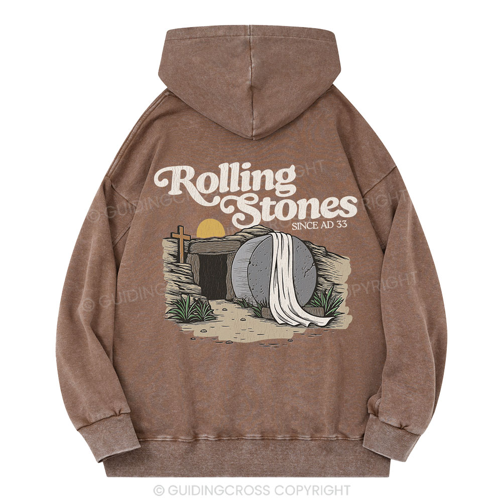 Rolling Stone Christian Washed Hoodie