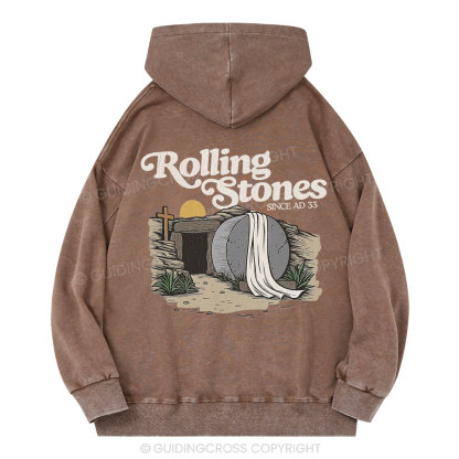 Rolling Stone Christian Washed Hoodie