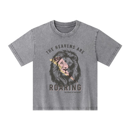 The Heavens Are Roaring Kid Washed T-Shirt